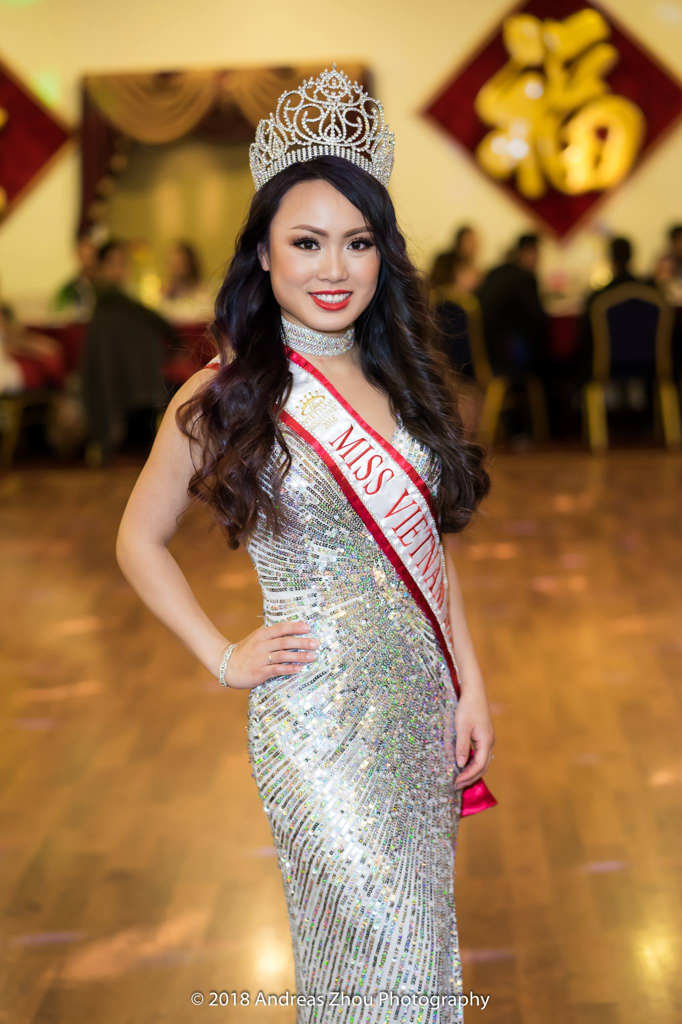 Representing Queen of Miss Vietnam of Sacramento – TRACIE DANG